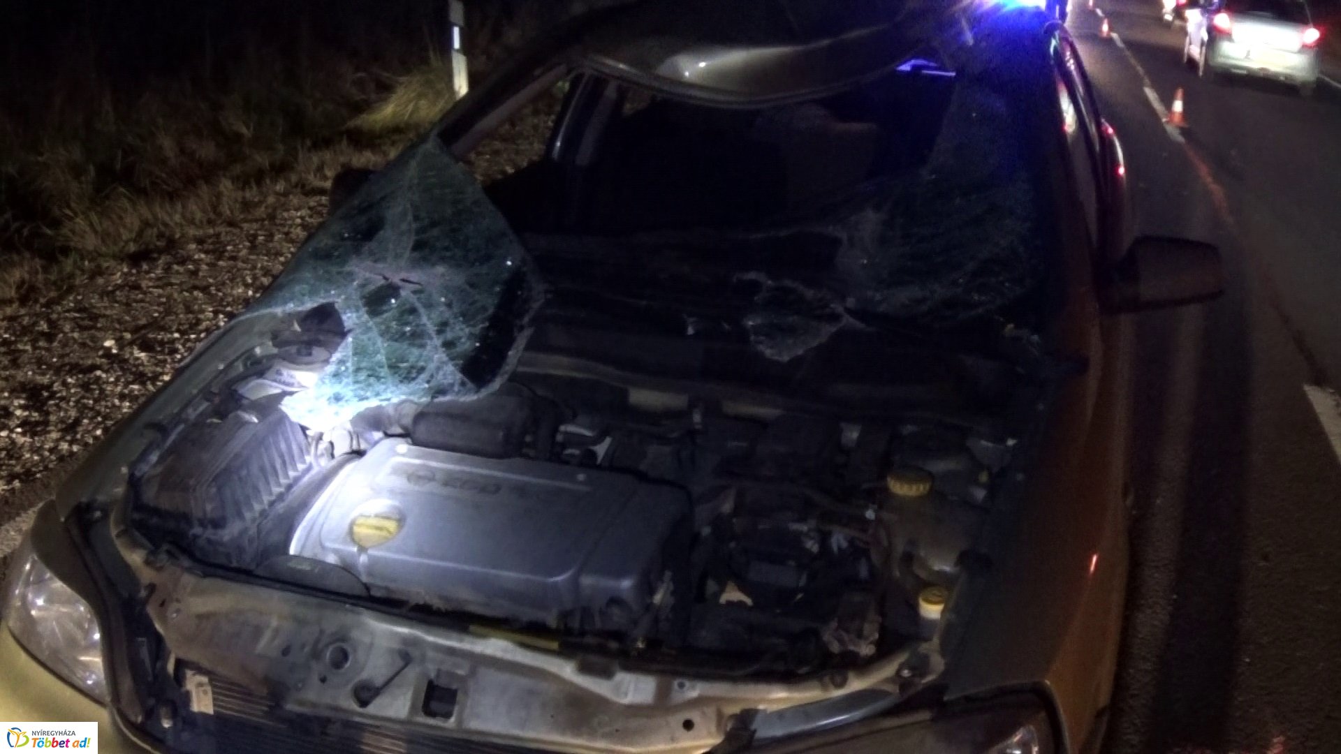 Mezőgazdasági gépnek ütközött egy személygépkocsi