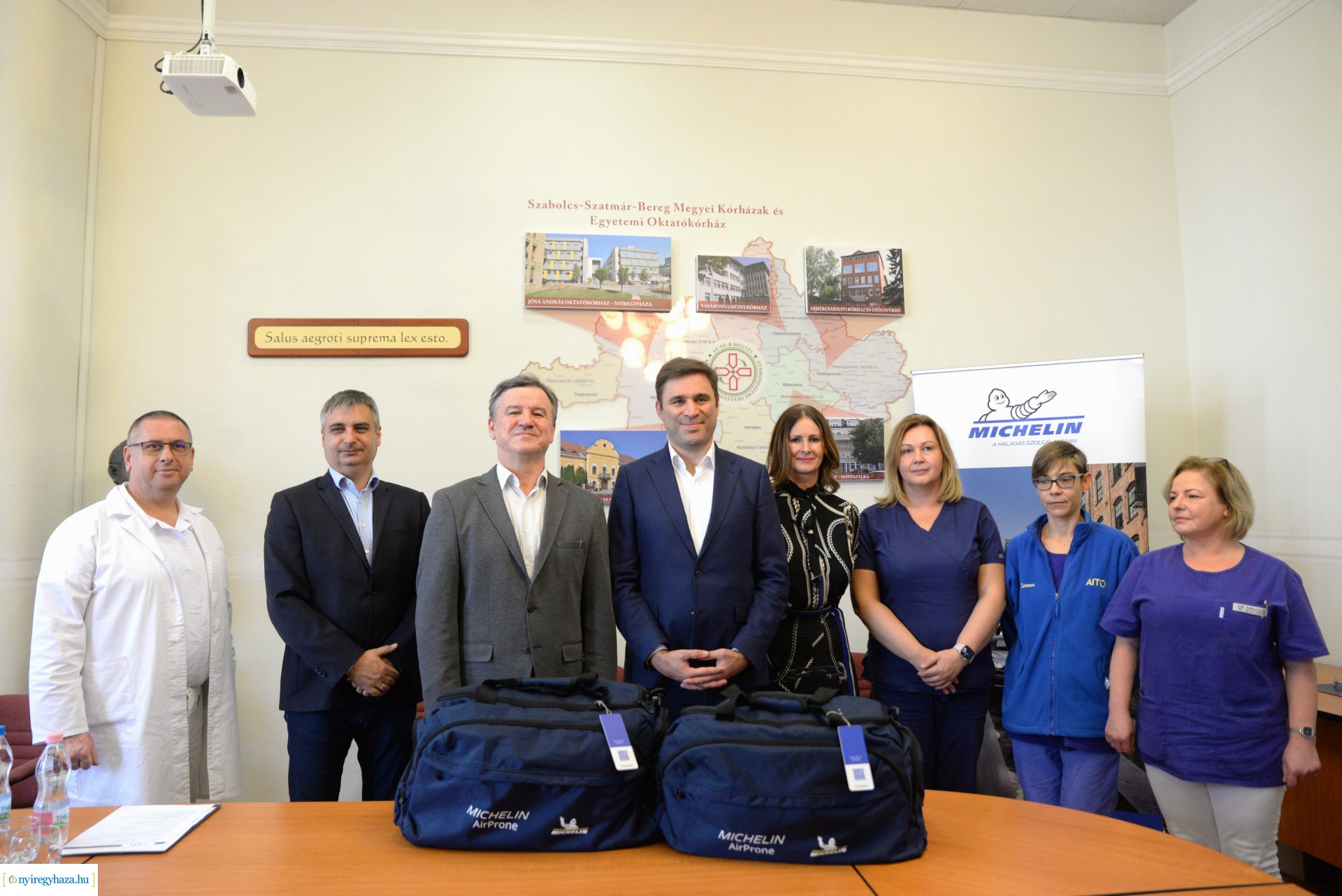 Michelin AirProne adomány a kórháznak
