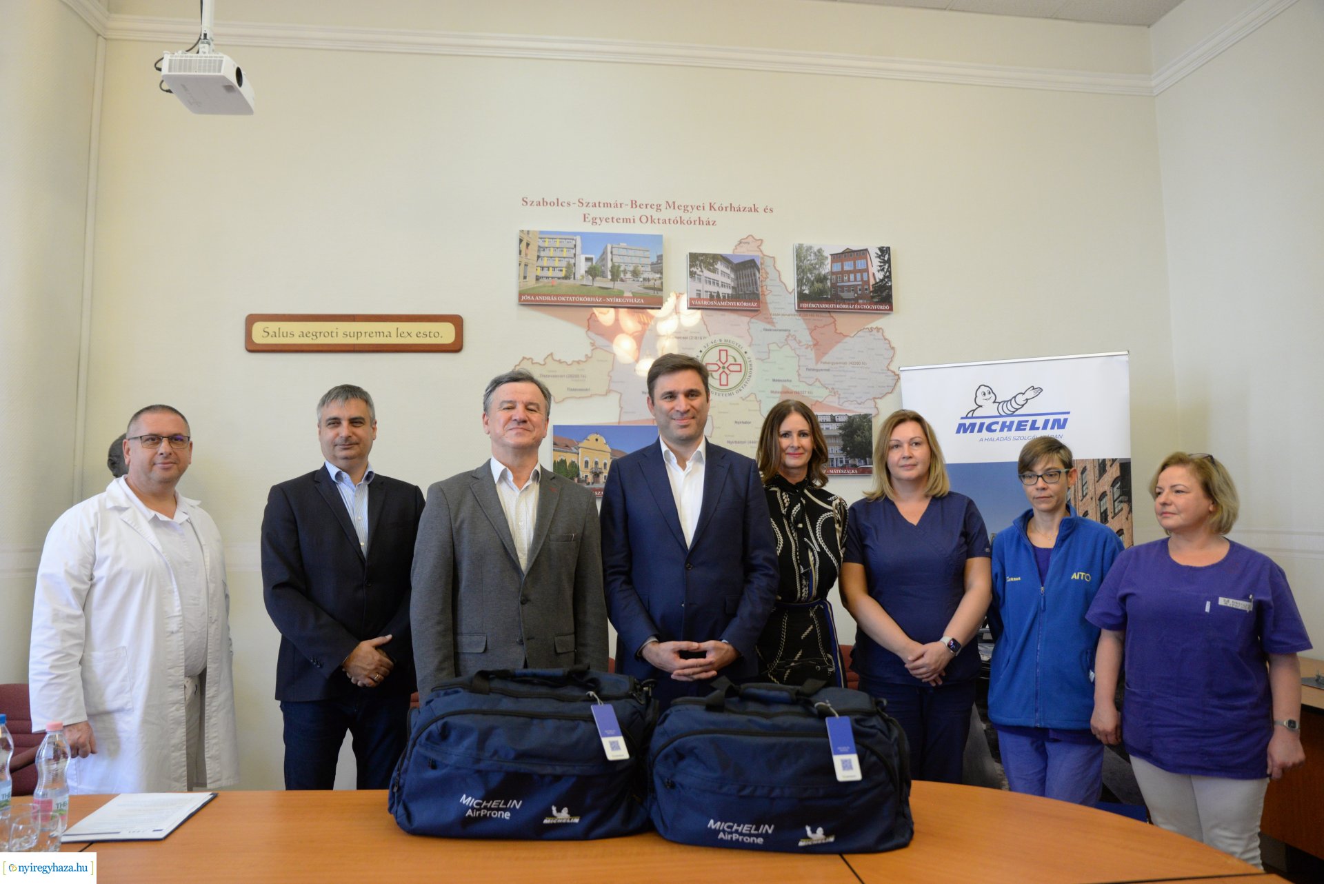 Michelin AirProne adomány a kórháznak