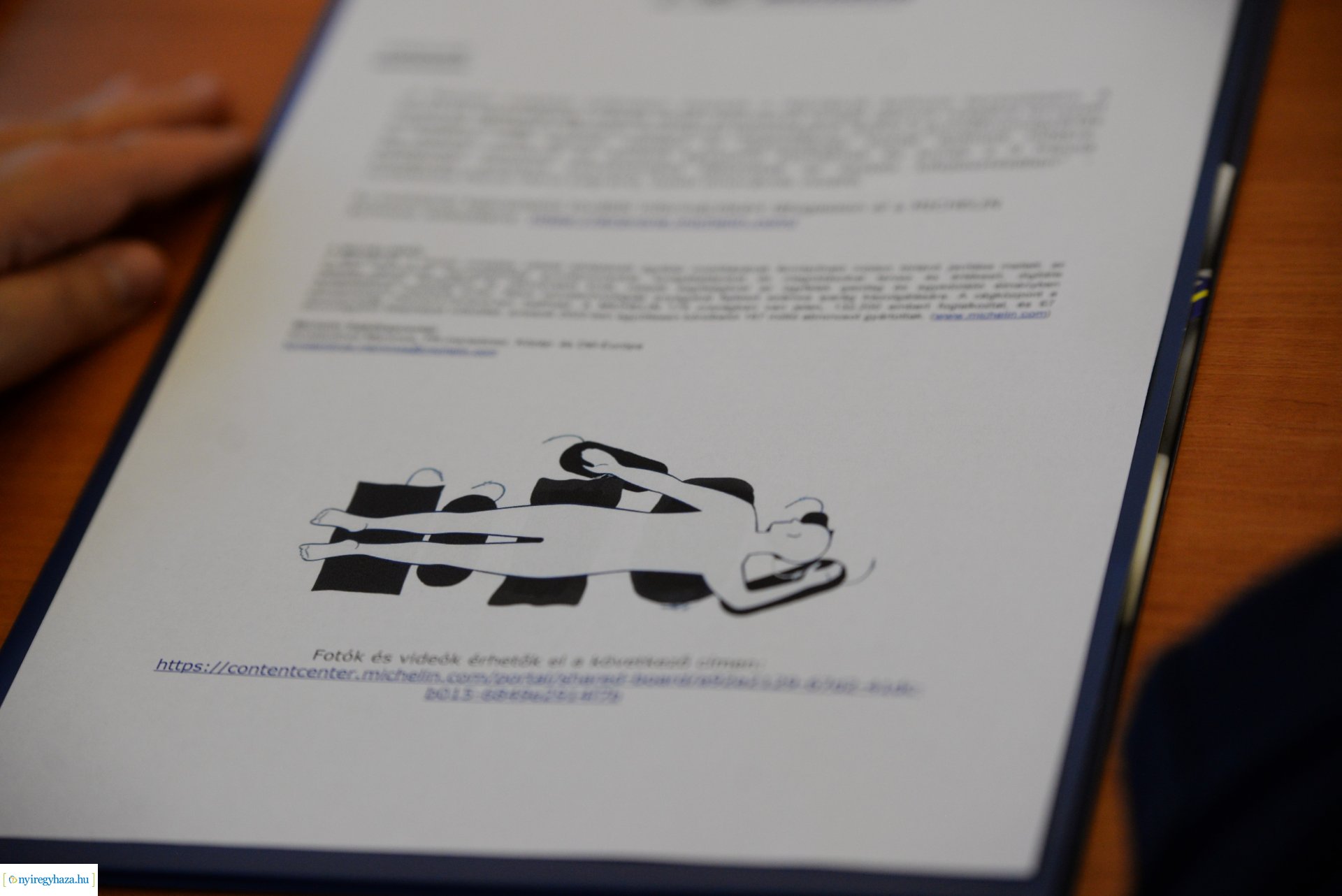 Michelin AirProne adomány a kórháznak