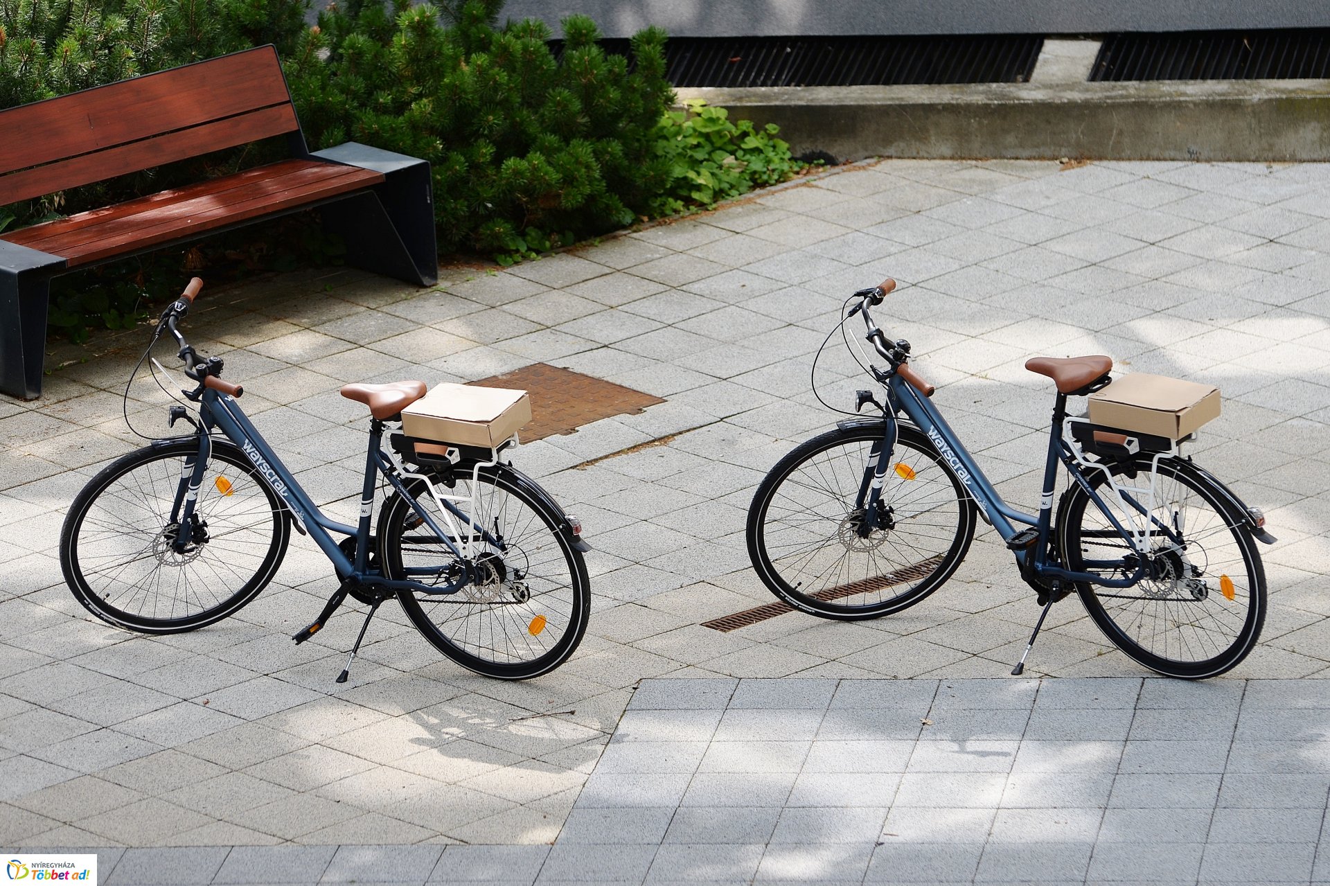 Michelin elektromos kerékpár átadó