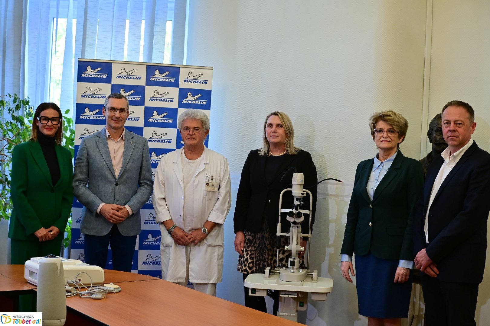 Michelin jubileumi adomány a Jósa András Kórháznak 2026