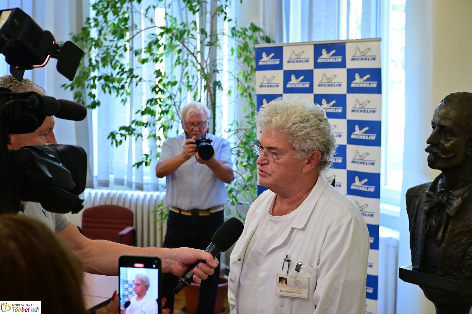 Michelin jubileumi adomány a Jósa András Kórháznak 2026