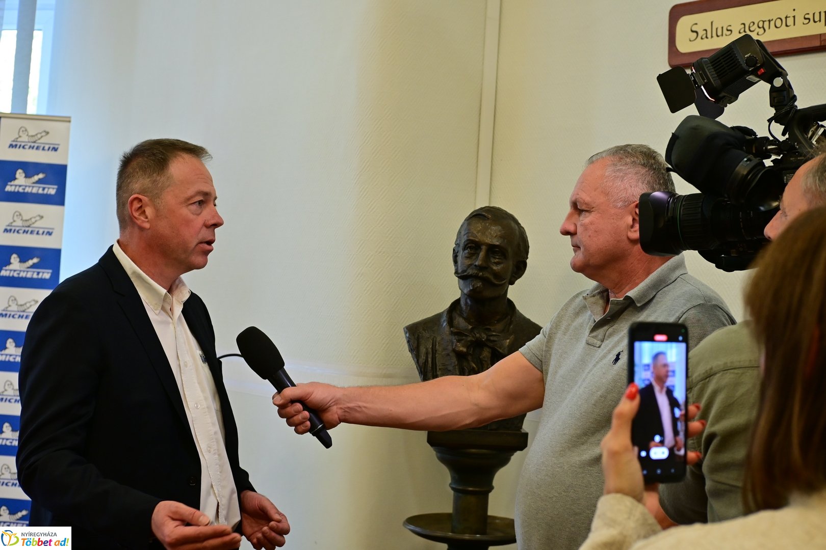 Michelin jubileumi adomány a Jósa András Kórháznak 2026