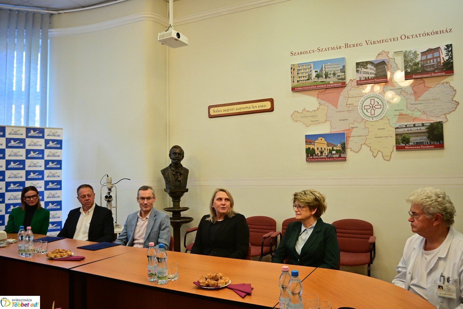 Michelin jubileumi adomány a Jósa András Kórháznak 2026
