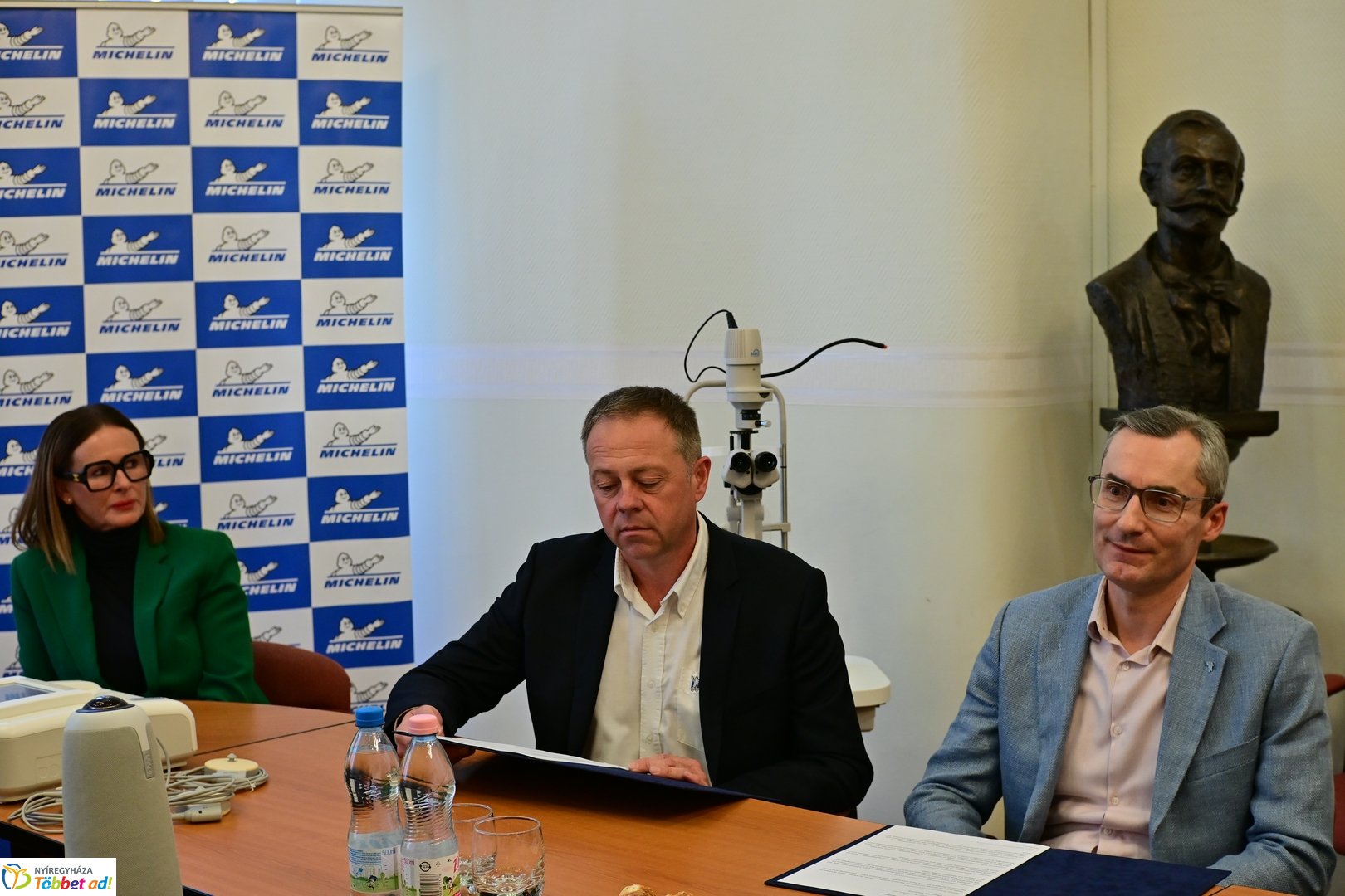Michelin jubileumi adomány a Jósa András Kórháznak 2026