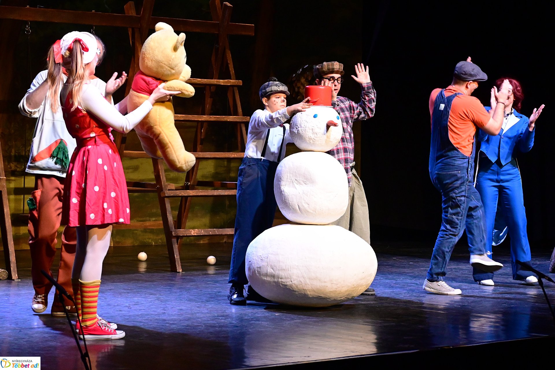 Micimackó előadást láthattak  a gyerekek a Most Élsz Egyesület szervezésében