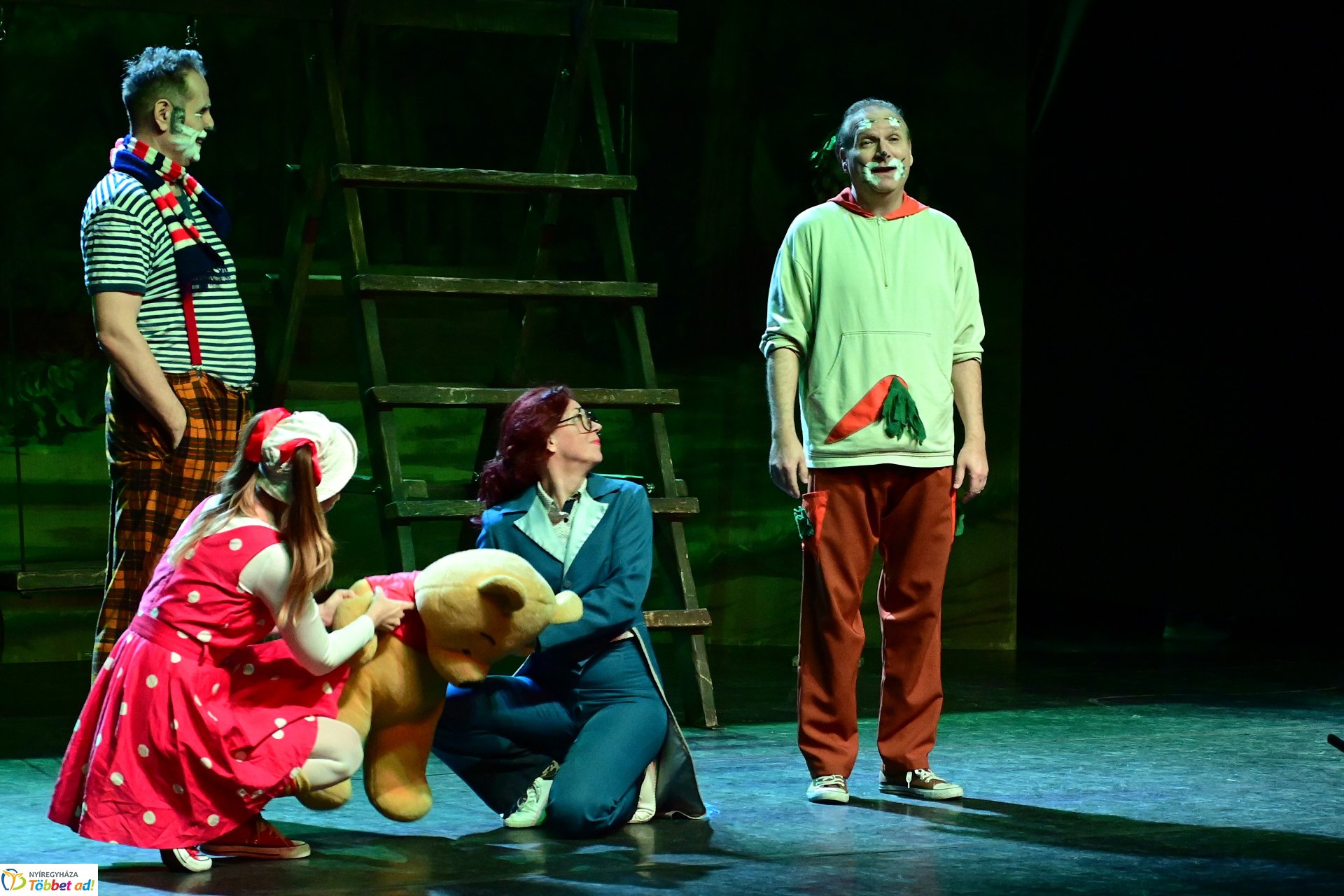 Micimackó előadást láthattak  a gyerekek a Most Élsz Egyesület szervezésében