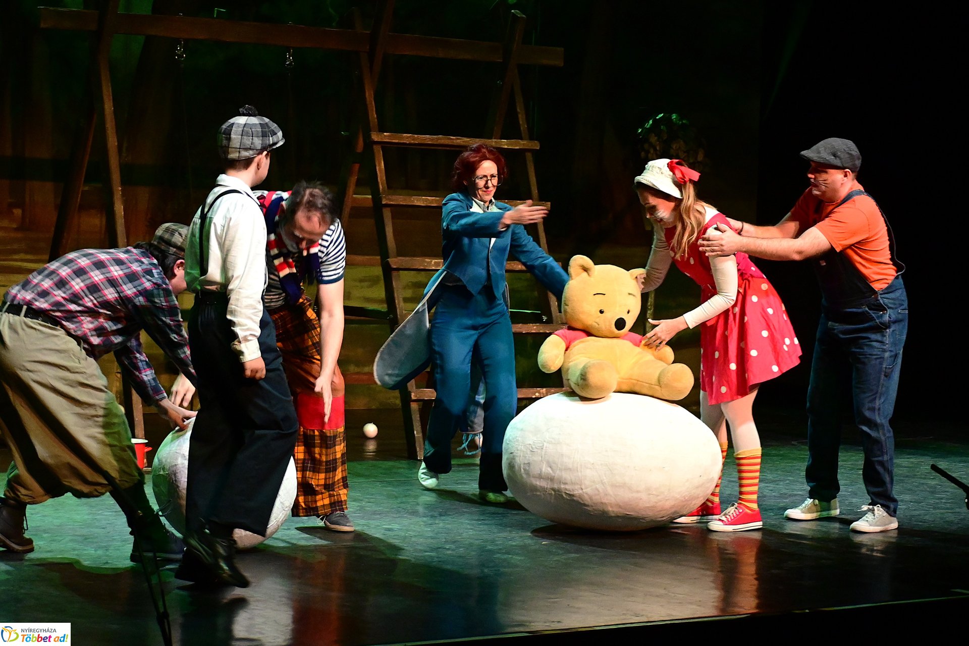 Micimackó előadást láthattak  a gyerekek a Most Élsz Egyesület szervezésében