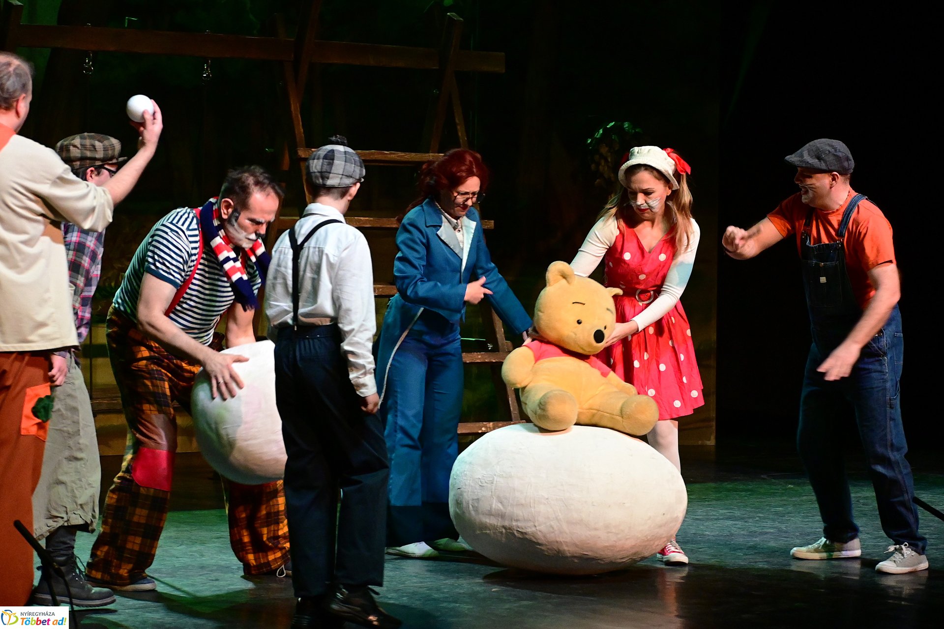 Micimackó előadást láthattak  a gyerekek a Most Élsz Egyesület szervezésében