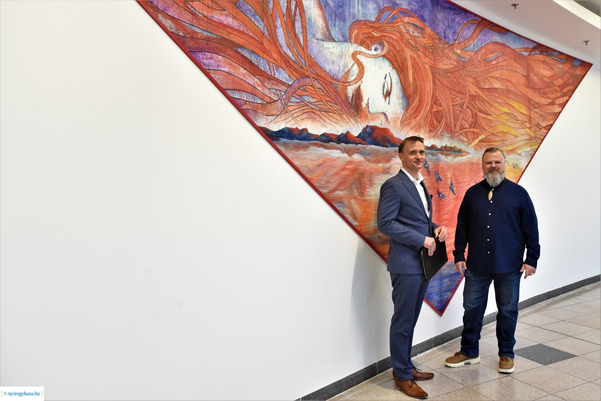 Mihálka György kiállításának megnyitója a Korzóban