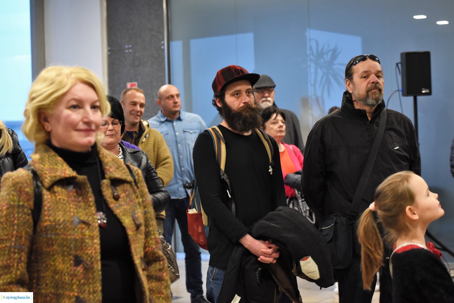 Mihálka György kiállításának megnyitója a Korzóban