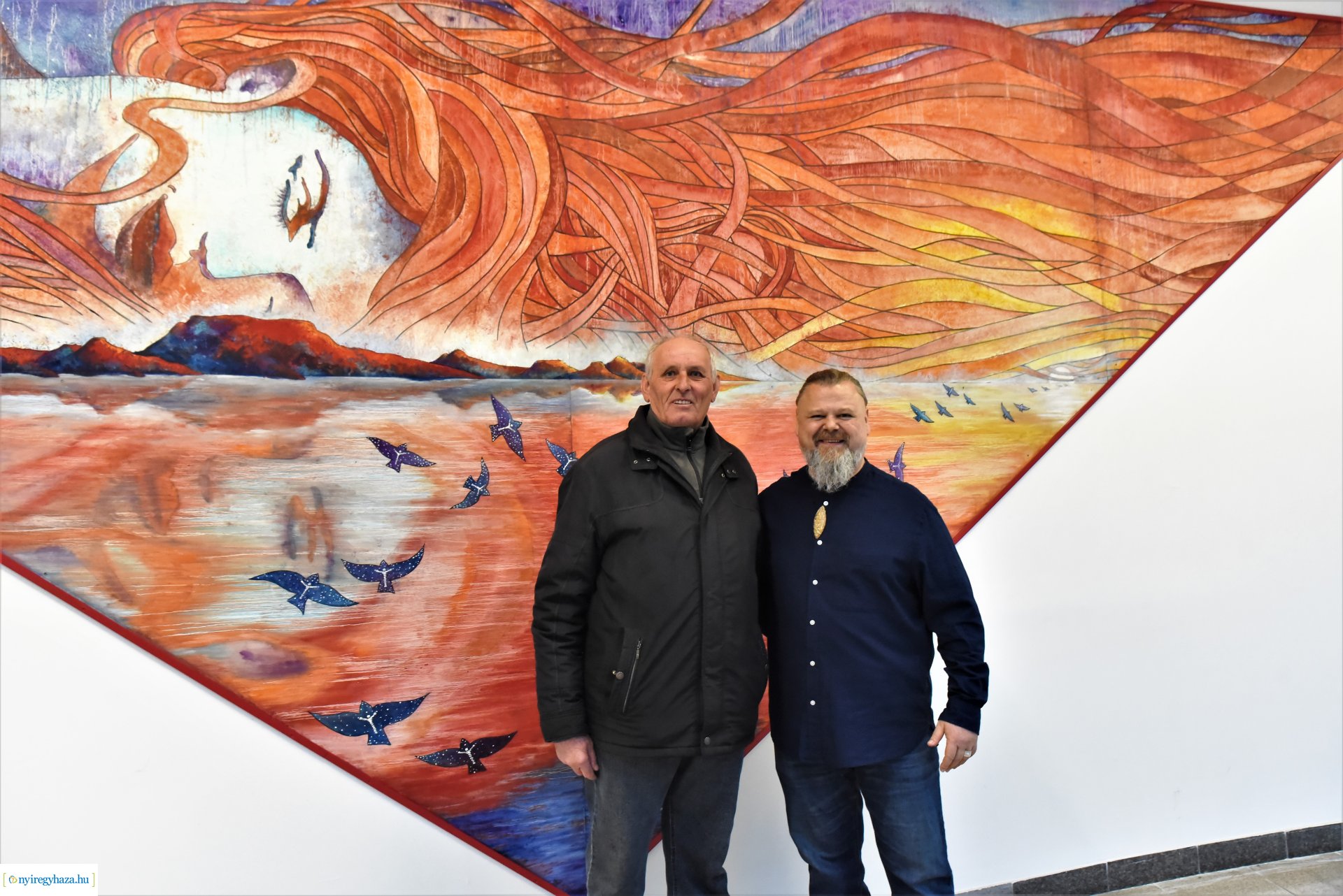 Mihálka György kiállításának megnyitója a Korzóban