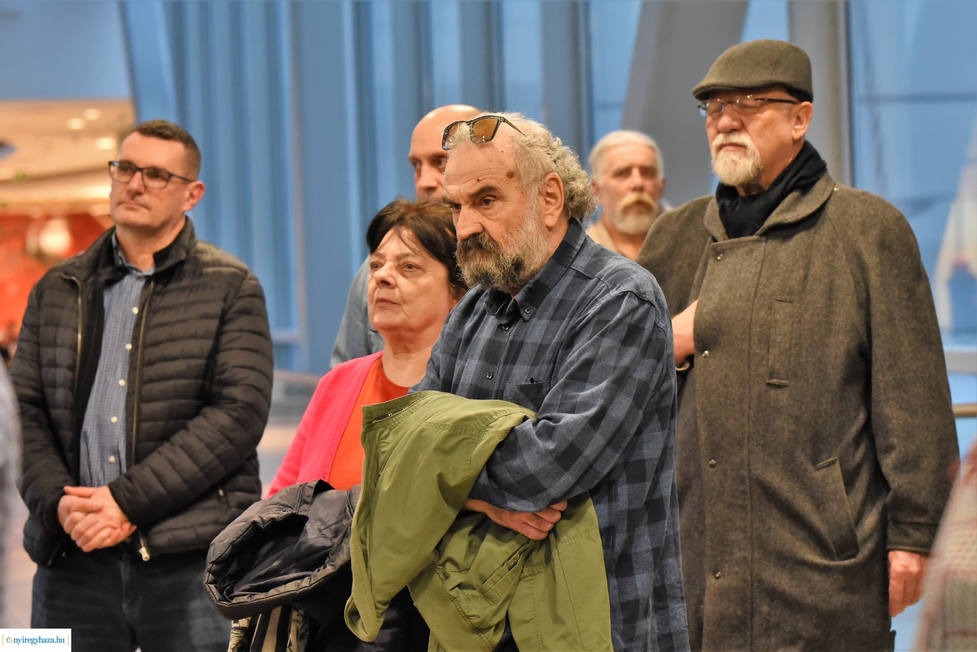 Mihálka György kiállításának megnyitója a Korzóban