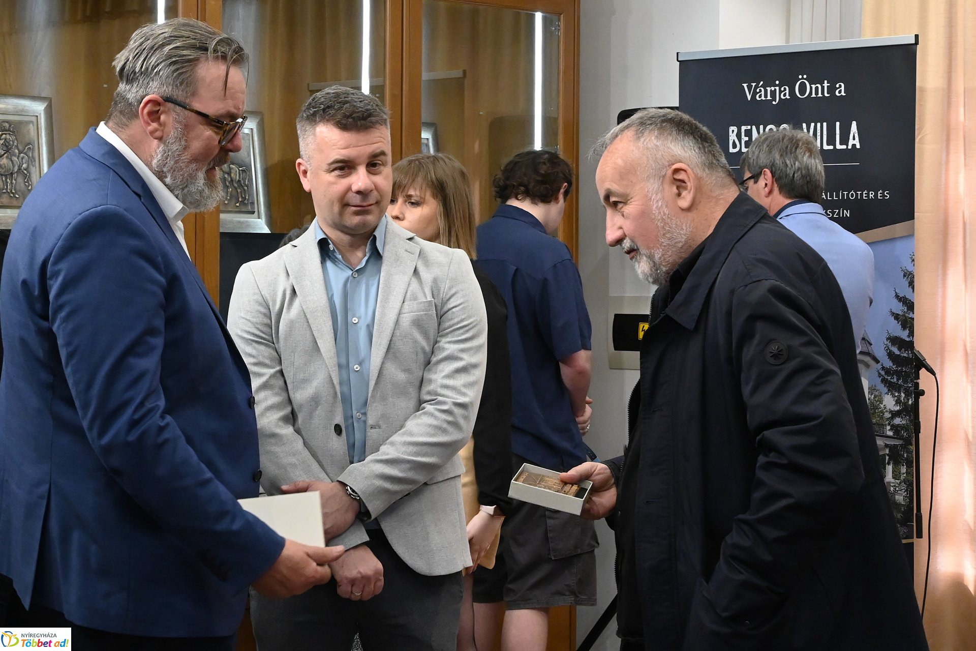 Mikrokozmosz - Pogány Gábor Benő kiállításának megnyitója a Bencs Villában