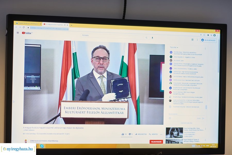 MKN 2021 online ünnepség közvetítés