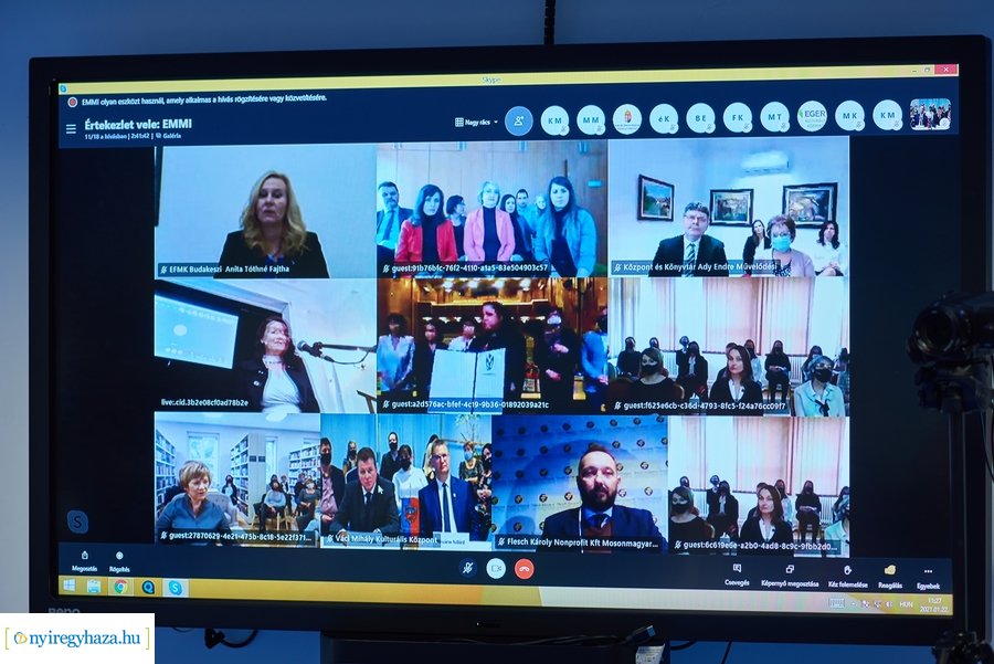 MKN 2021 online ünnepség közvetítés