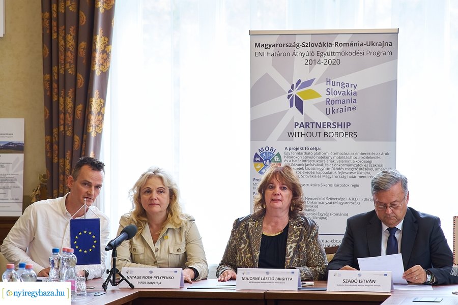 MOBI Projekt sajtótájékoztató a Megyeházán