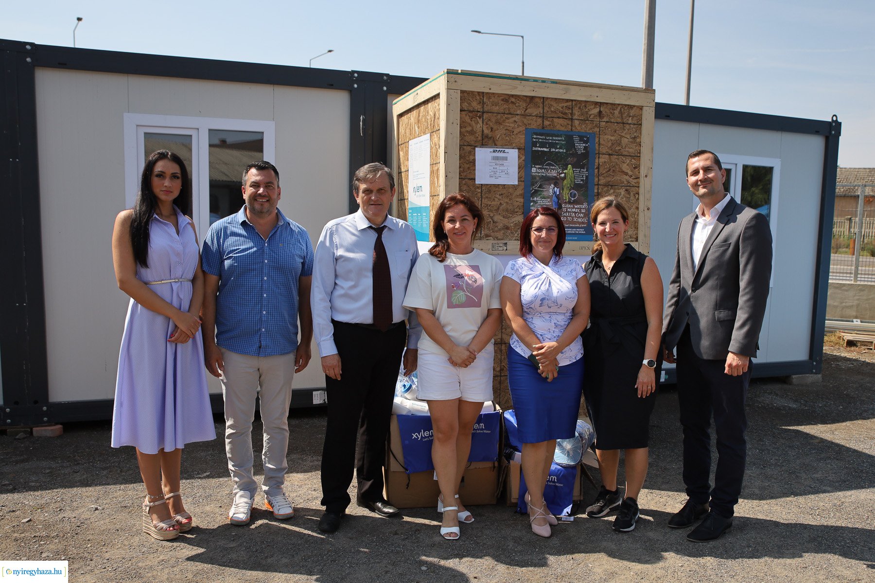  Modern víztisztító berendezéssel gazdagodott Csap városa 