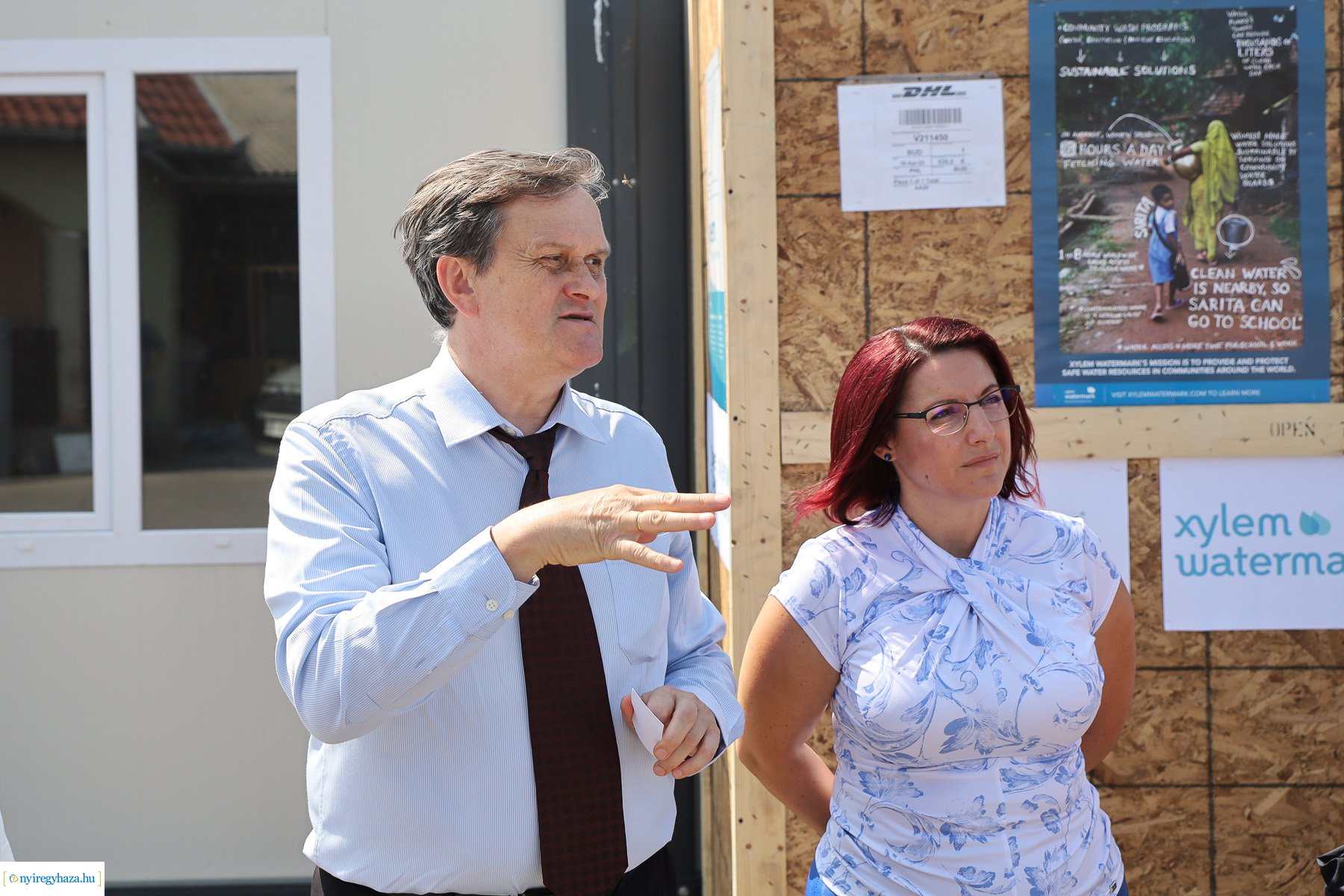  Modern víztisztító berendezéssel gazdagodott Csap városa 