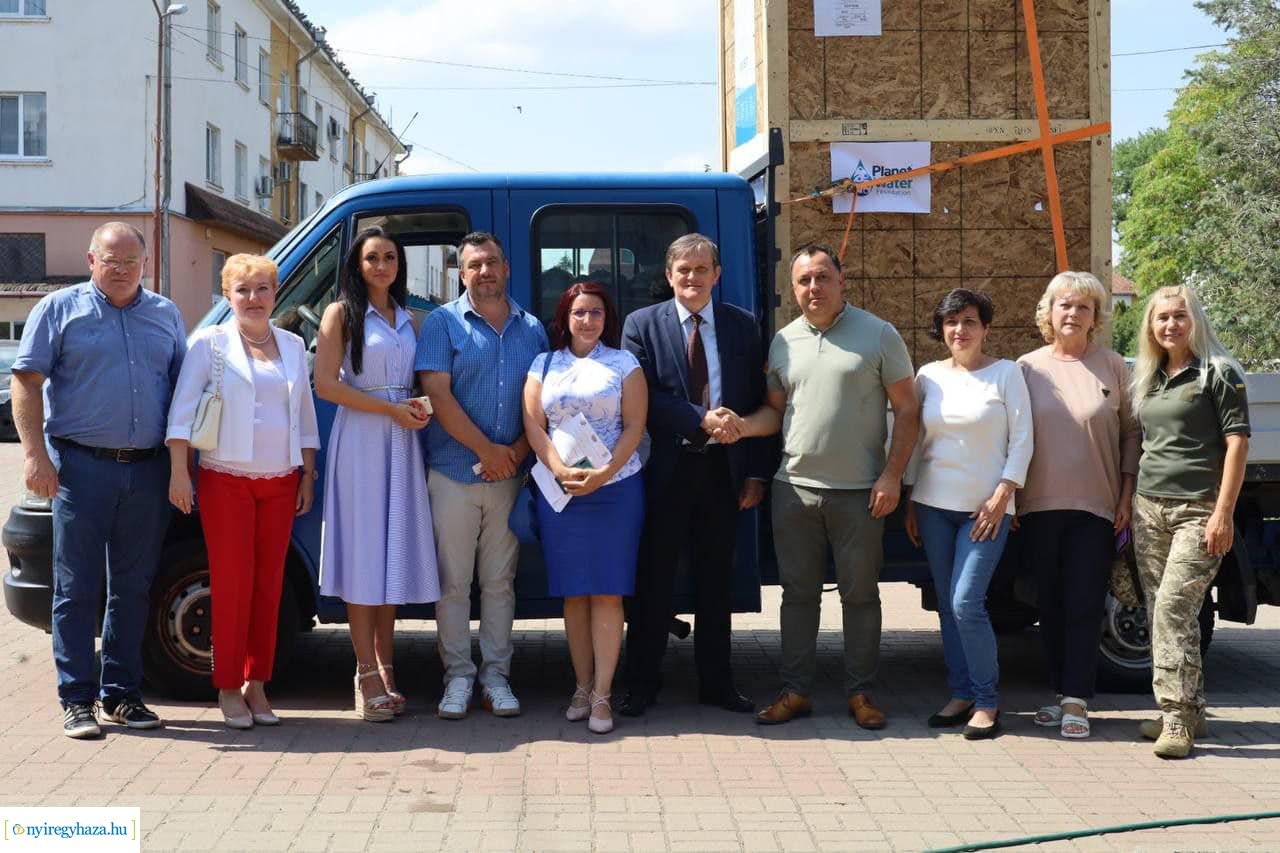  Modern víztisztító berendezéssel gazdagodott Csap városa 