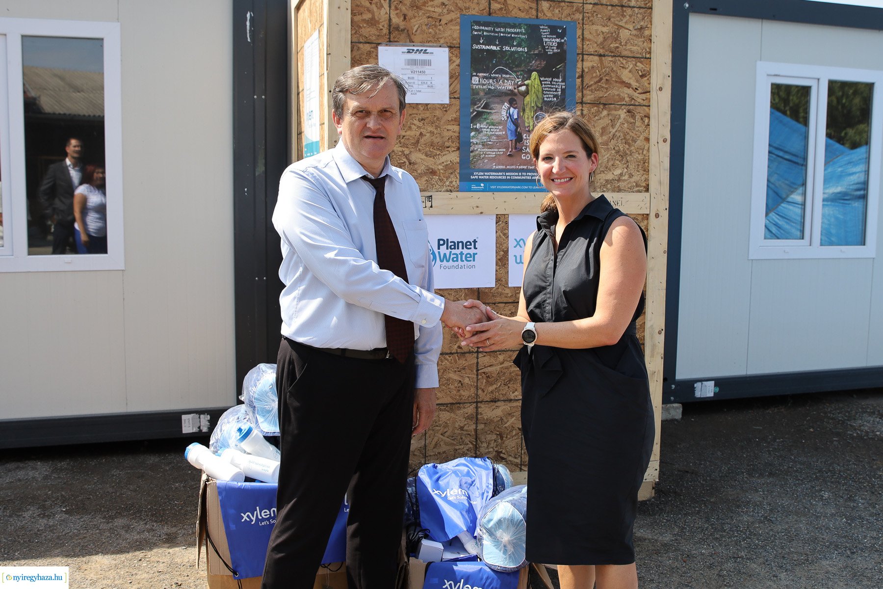  Modern víztisztító berendezéssel gazdagodott Csap városa 