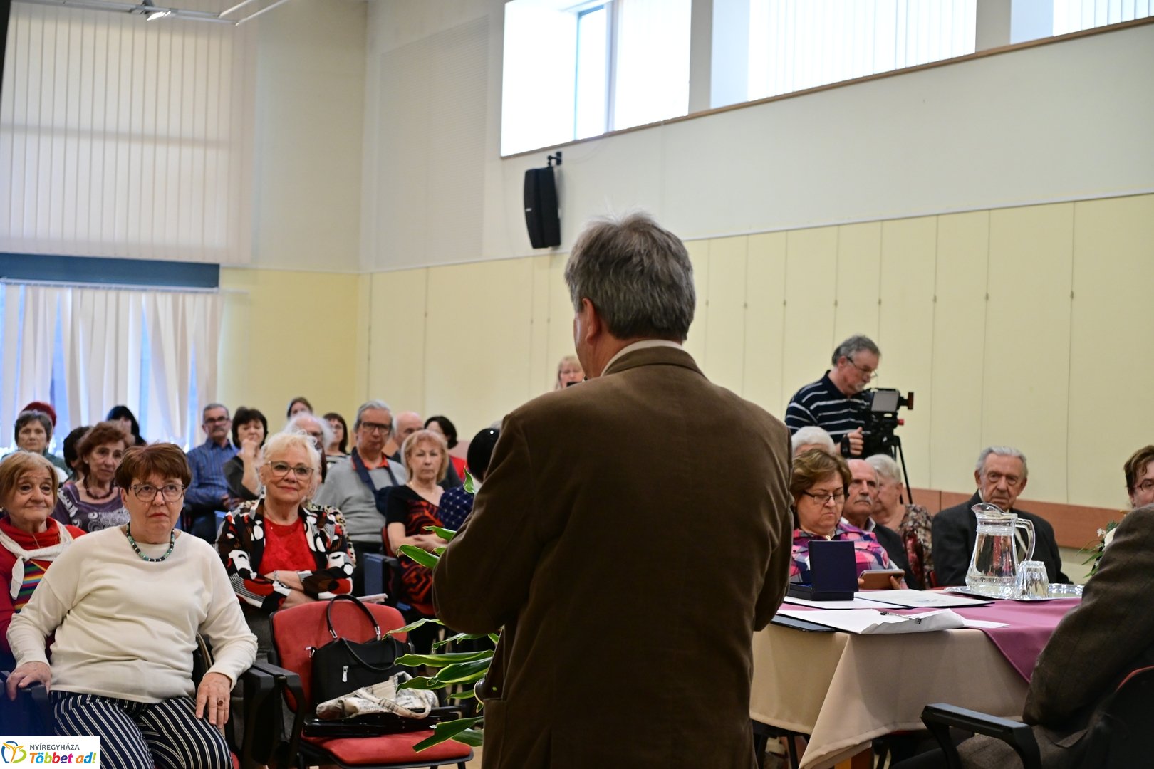 Móricz emlékérem átadása a Móricz Zsigmond könyvtárban- 2025 