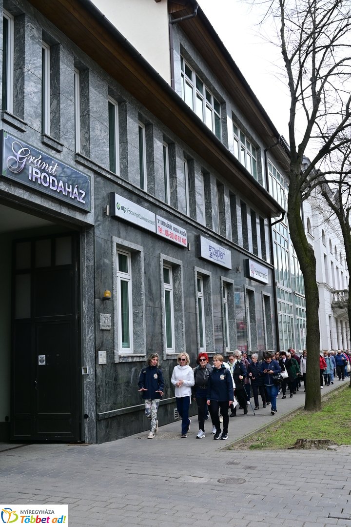 MOSA gyaloglás Nyíregyházán 2026