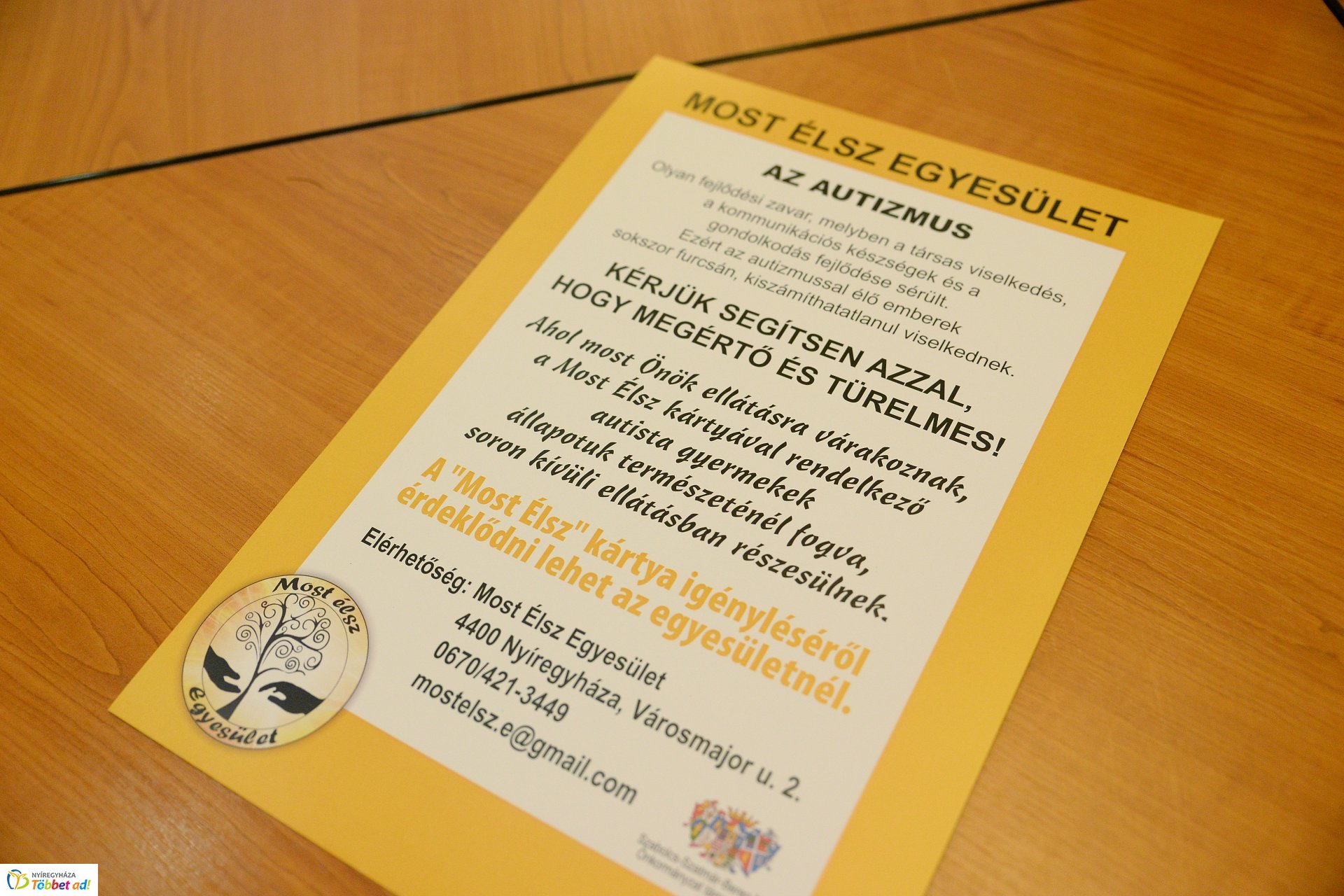 Most Élsz kártya ünnepélyes átadása