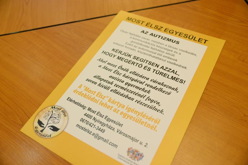 Most Élsz kártya ünnepélyes átadása