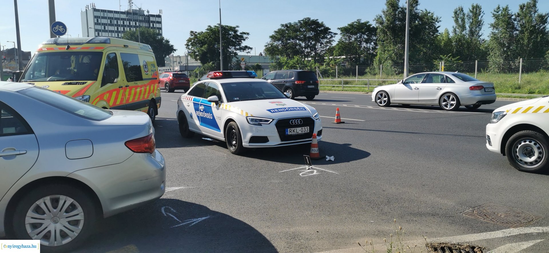 Moszkva utcai kerékpáros