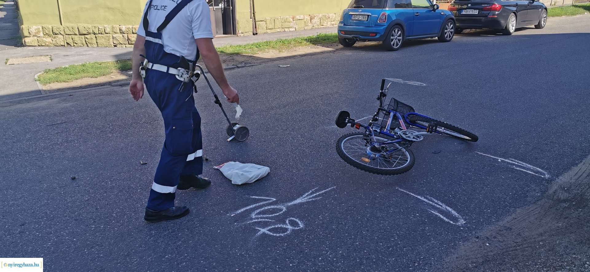 Moszkva utcai kerékpáros