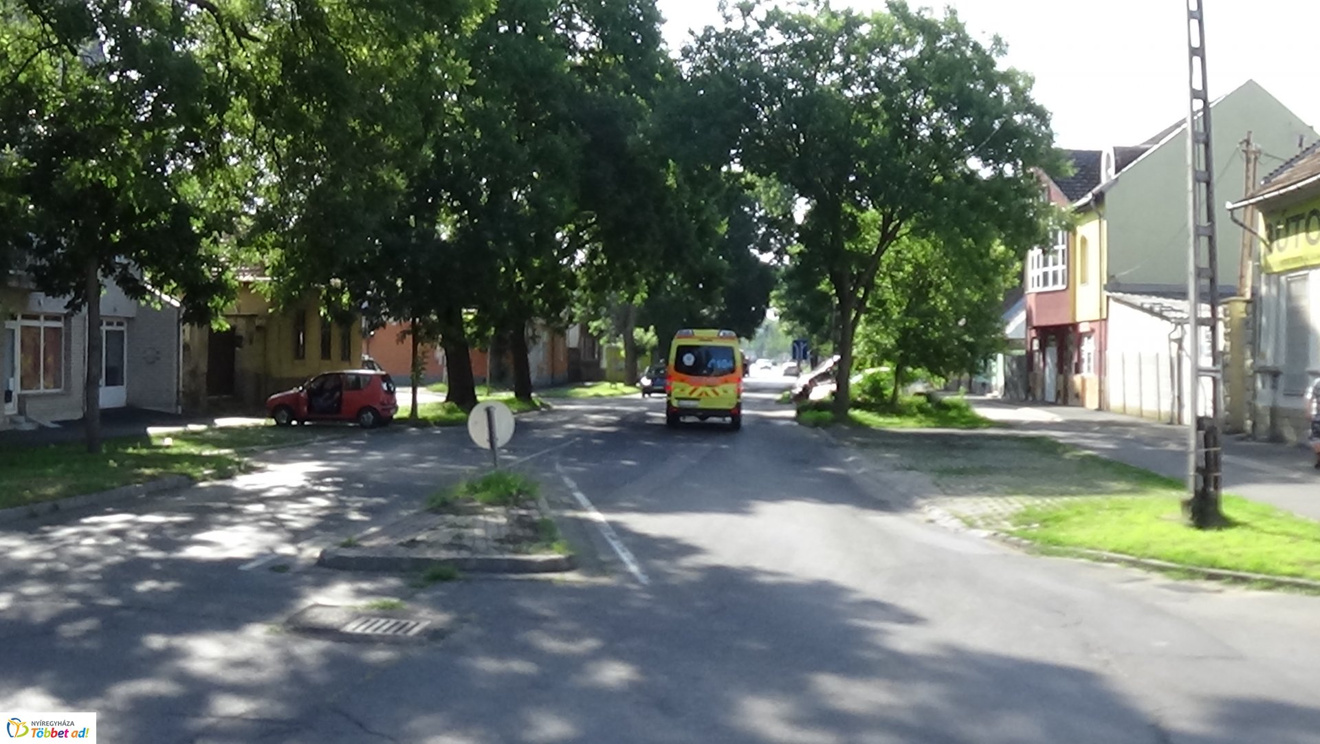 Motoros baleset a Szent István utcán