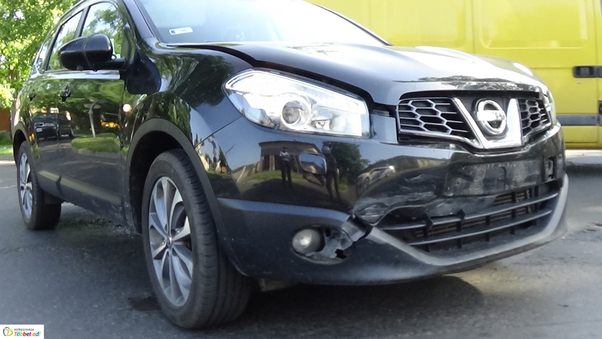 Motoros baleset a Szent István utcán