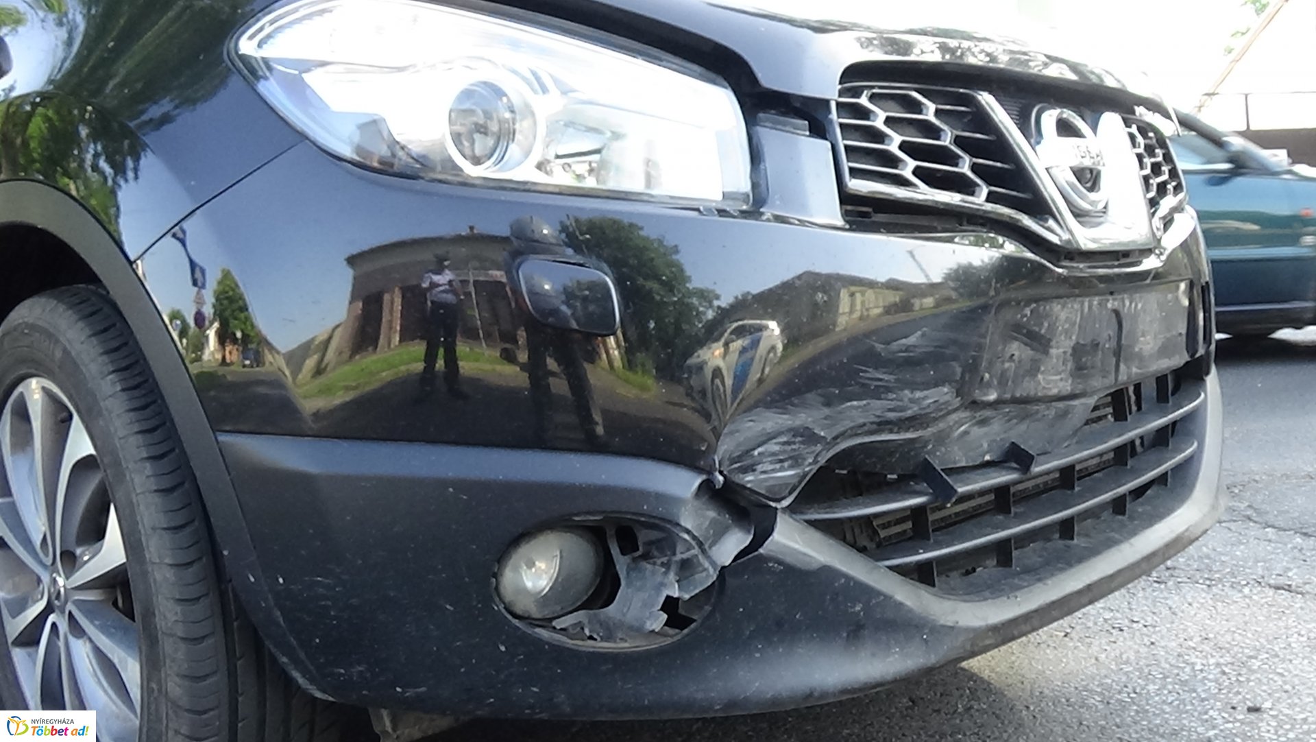 Motoros baleset a Szent István utcán