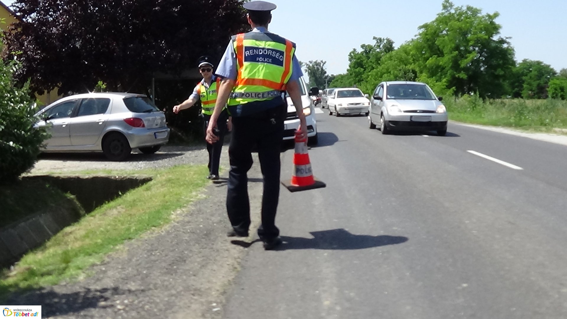 Motoros baleset Nyírturán