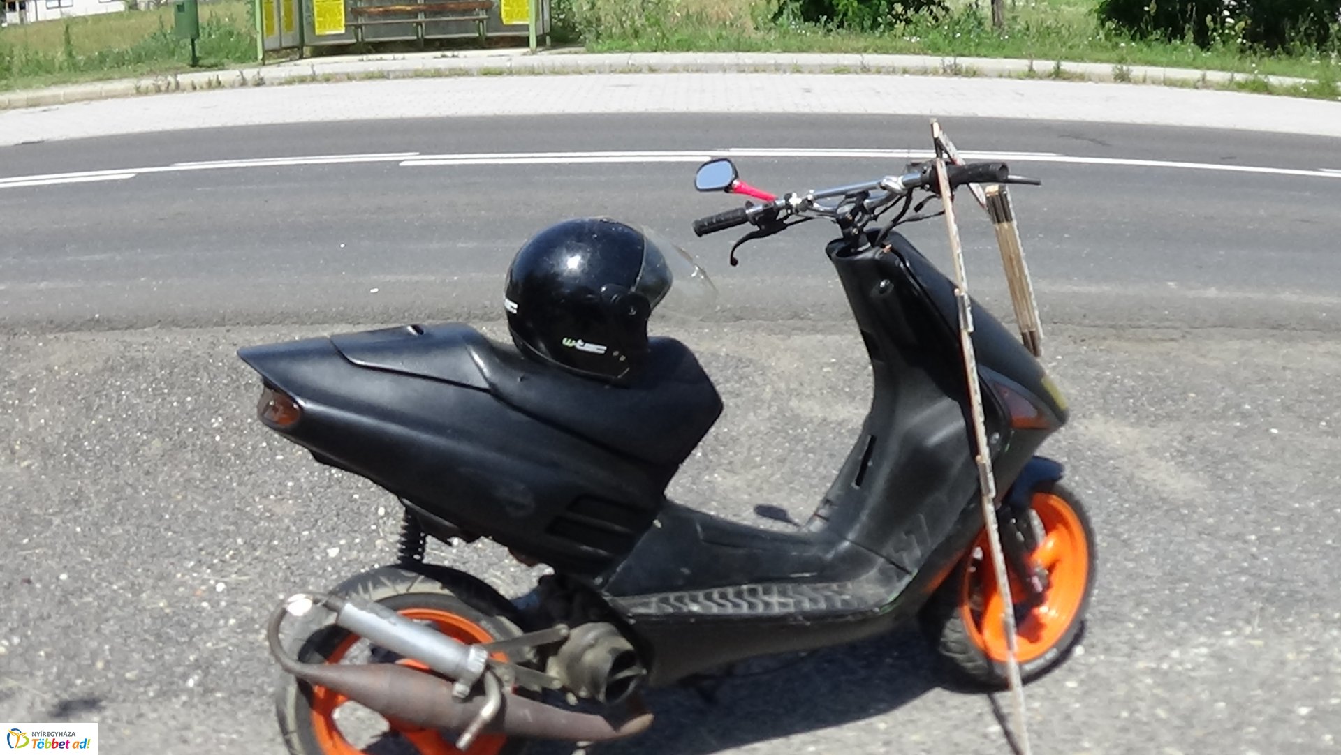 Motoros baleset Nyírturán