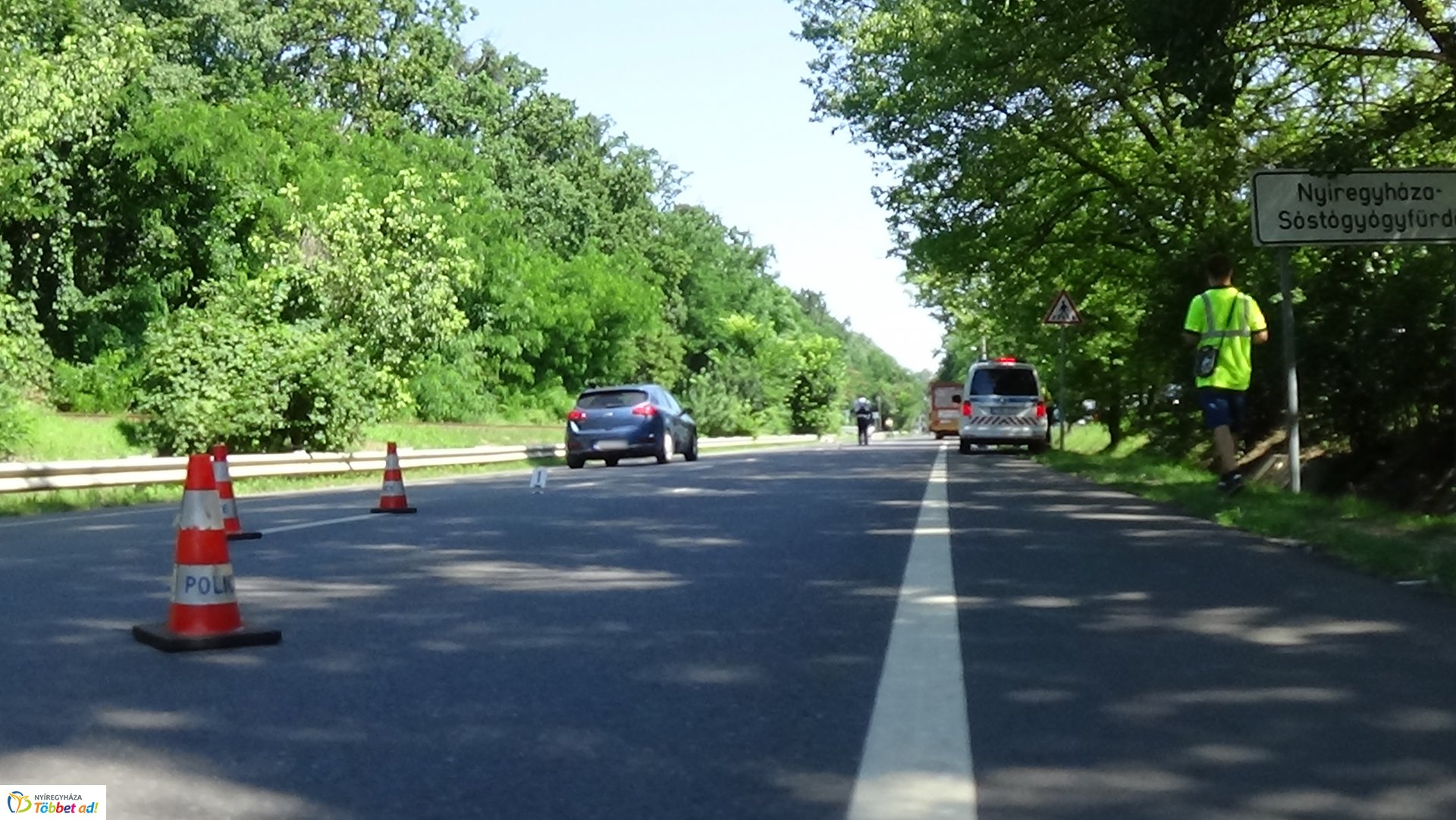 Motoros baleset Sóstón