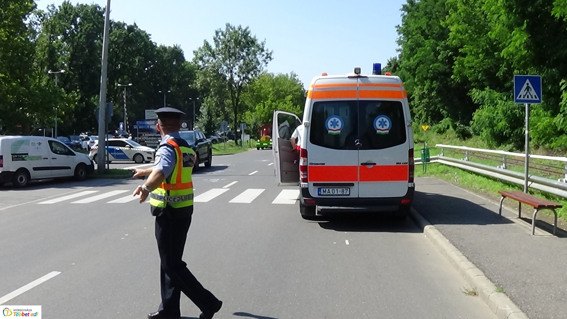 Motoros baleset Sóstón