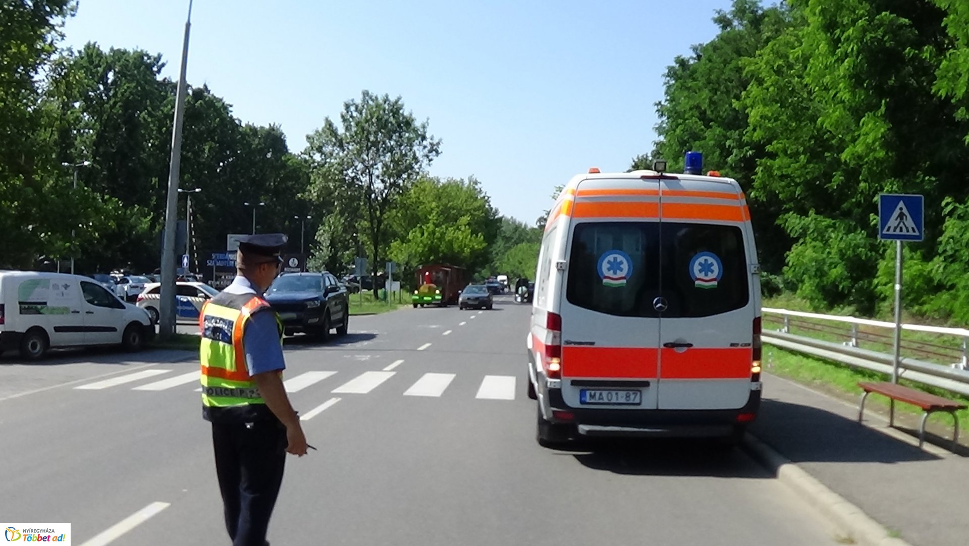 Motoros baleset Sóstón