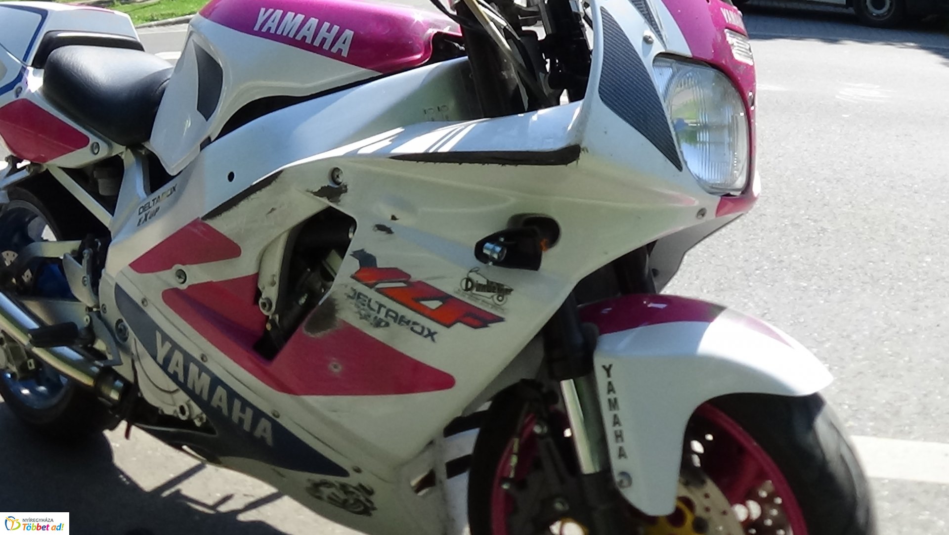 Motoros baleset Sóstón