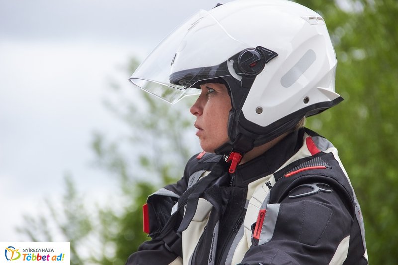 Motoros közlekedésbiztonsági gyakorlat