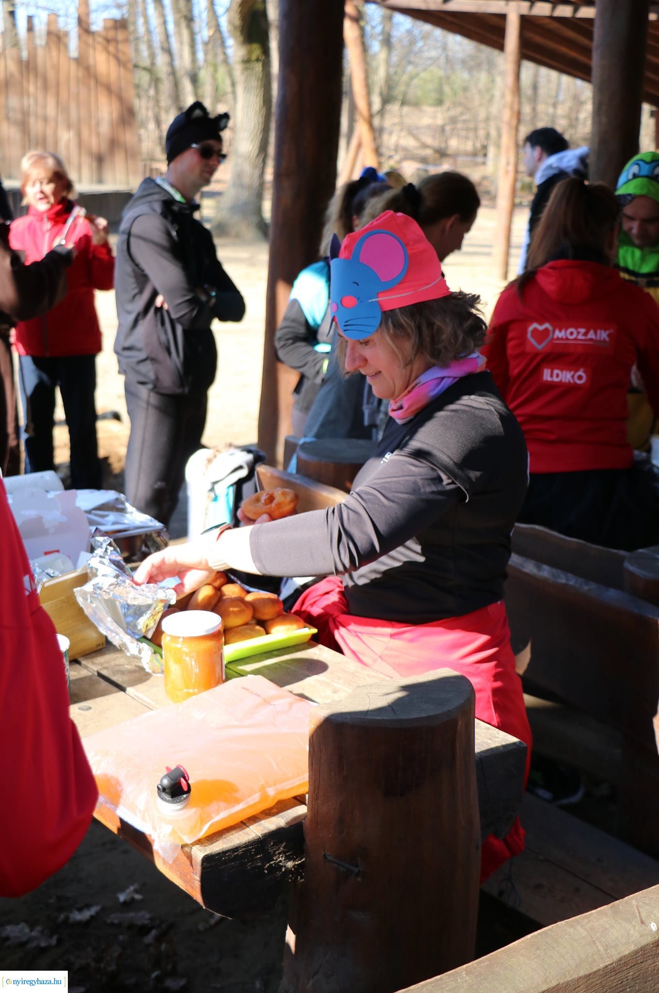 Mozaik Med farsangi futás