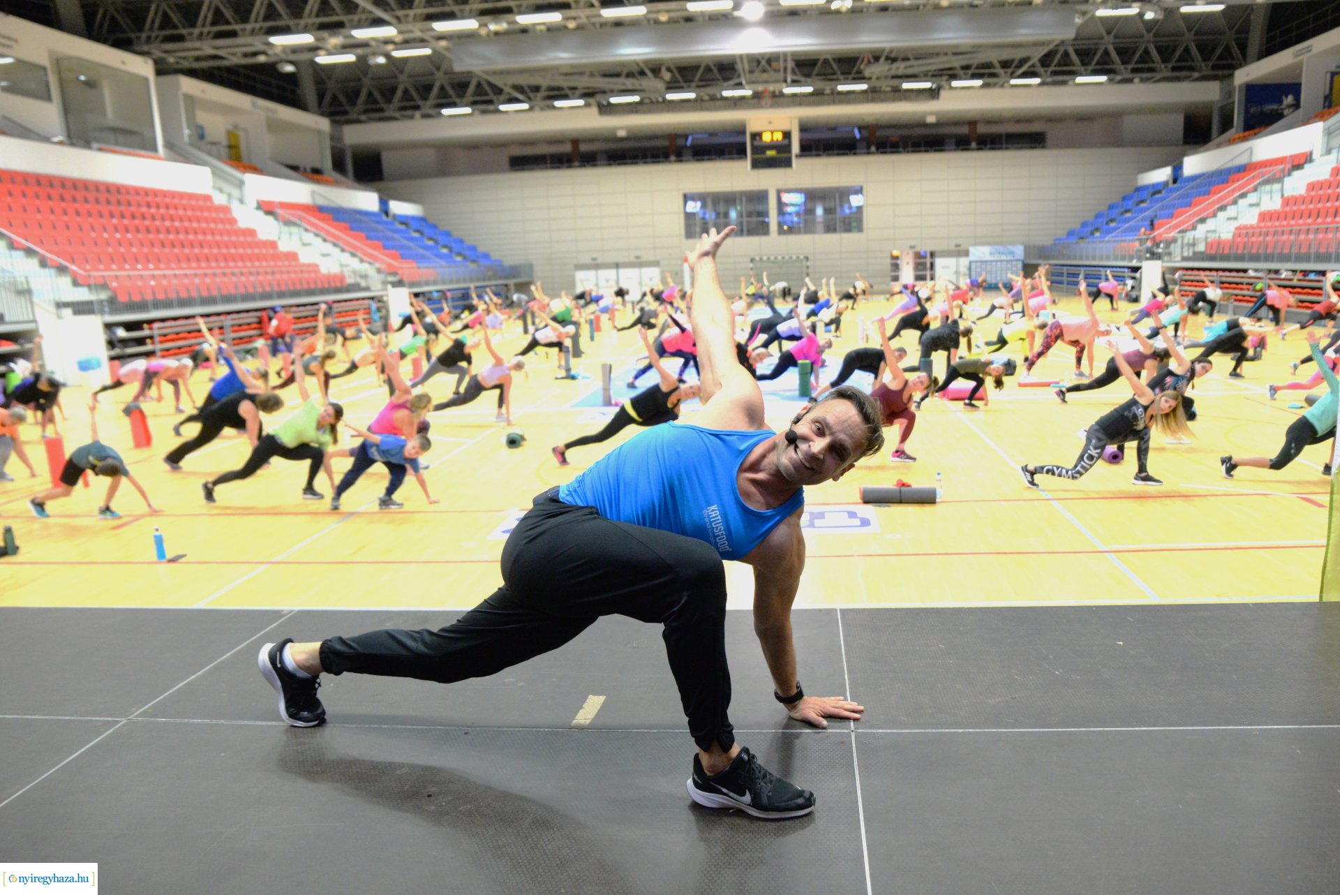 Mozdulj Nyíregyháza! - Katus Attila tizedik alkalommal tartott edzést városunkban