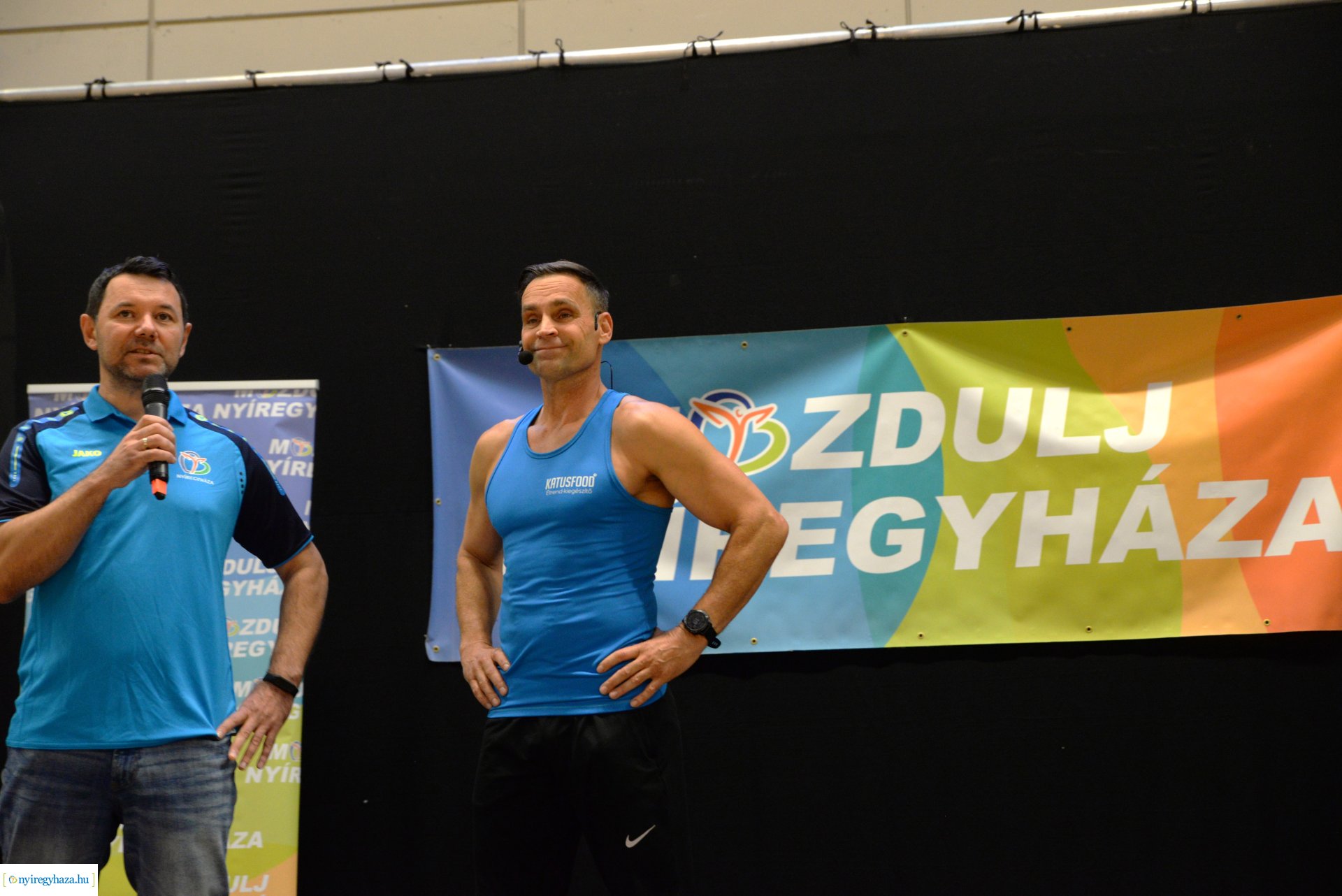 Mozdulj Nyíregyháza! - Katus Attila tizedik alkalommal tartott edzést városunkban