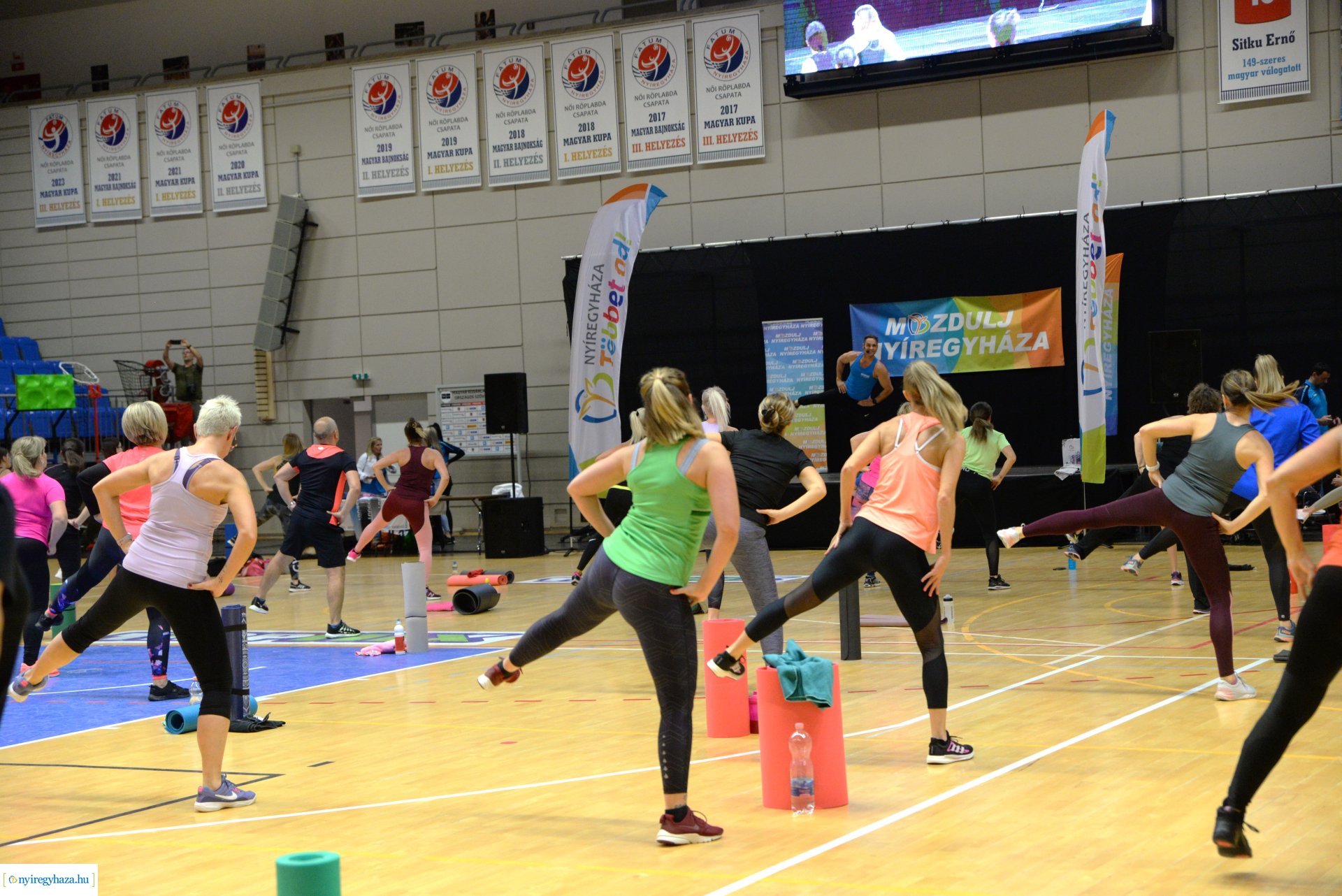 Mozdulj Nyíregyháza! - Katus Attila tizedik alkalommal tartott edzést városunkban