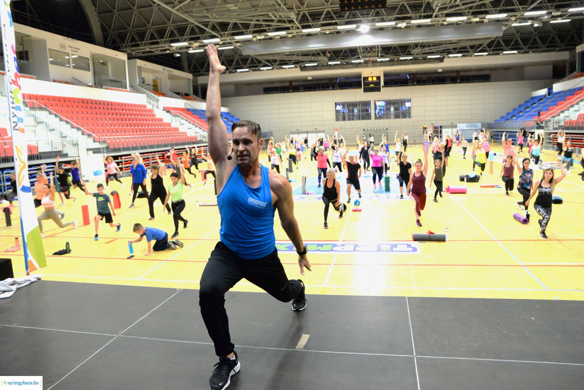 Mozdulj Nyíregyháza! - Katus Attila tizedik alkalommal tartott edzést városunkban