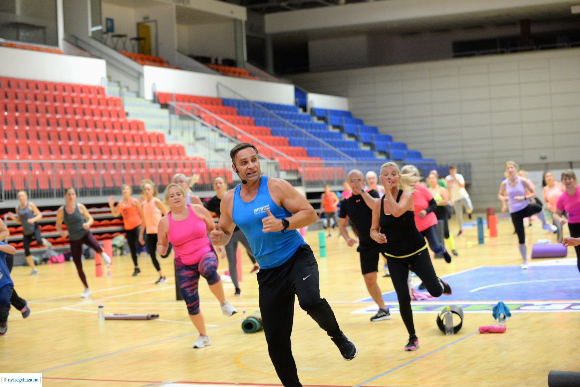 Mozdulj Nyíregyháza! - Katus Attila tizedik alkalommal tartott edzést városunkban