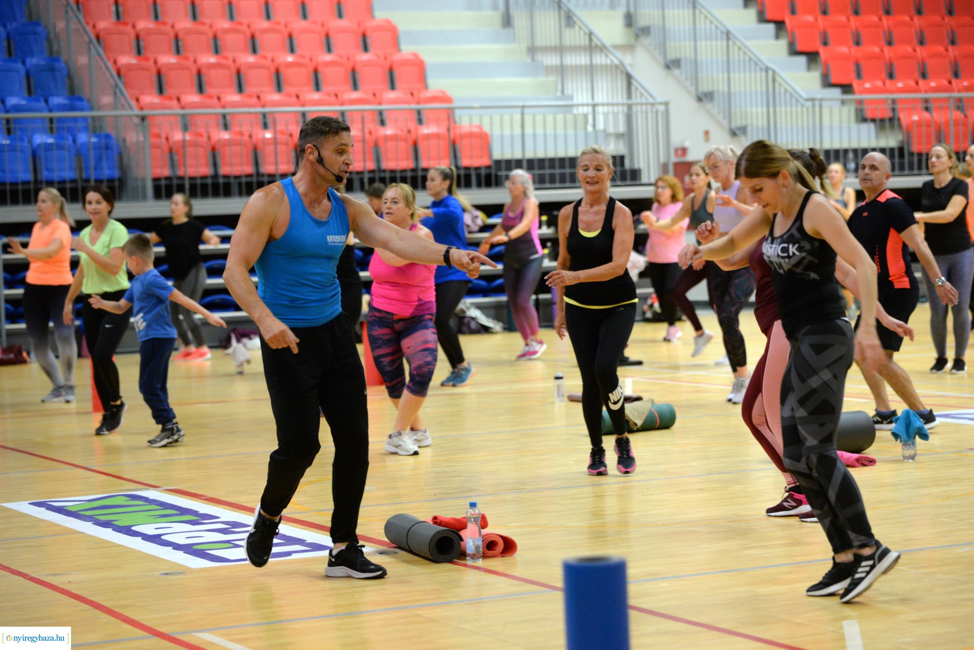 Mozdulj Nyíregyháza! - Katus Attila tizedik alkalommal tartott edzést városunkban