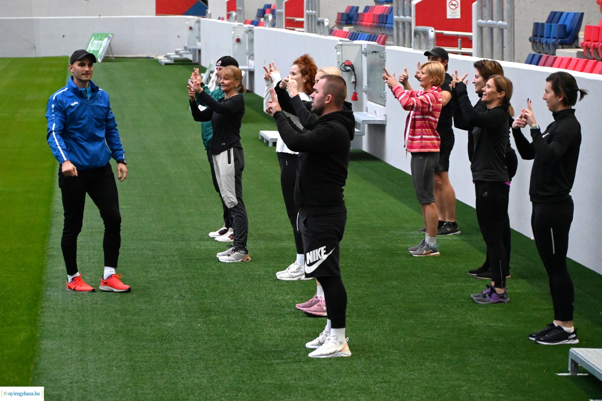 Mozdulj Nyíregyháza! - Lelátó erőnléti edzés